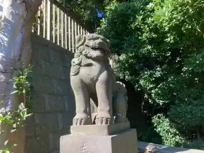 御霊神社の狛犬