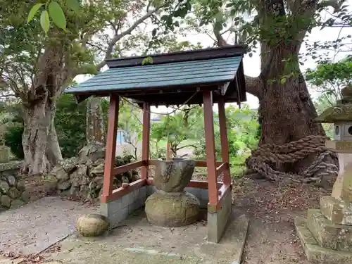 宮山神社の手水舎