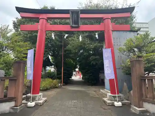 東京羽田 穴守稲荷神社の鳥居