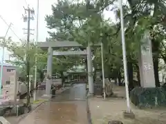 神明社（城屋敷神明社）の鳥居