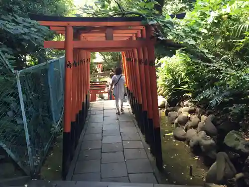 花園稲荷神社の鳥居