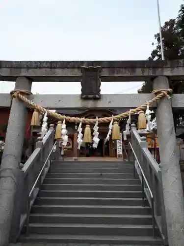 武蔵第六天神社の鳥居