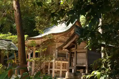 伊黒 日吉神社の本殿・本堂