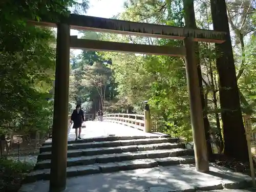 伊勢神宮内宮（皇大神宮）の鳥居