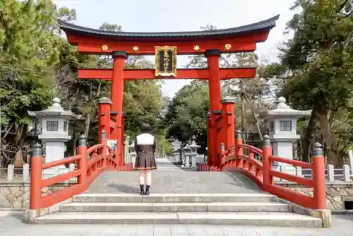 氣比神宮の鳥居