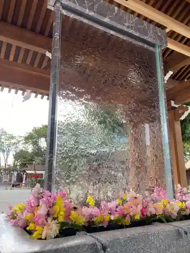 宮地嶽神社の手水舎