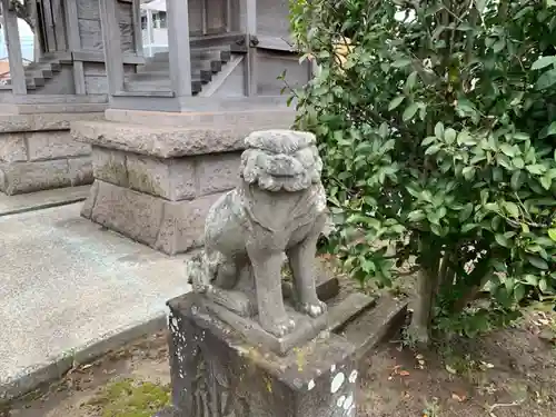 五井若宮八幡神社の狛犬