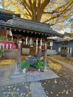 宇迦八幡宮の手水舎