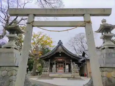 八龍社（福徳町）の鳥居