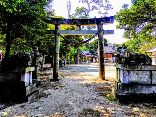 天満神社（鷲塚天満神社）の鳥居