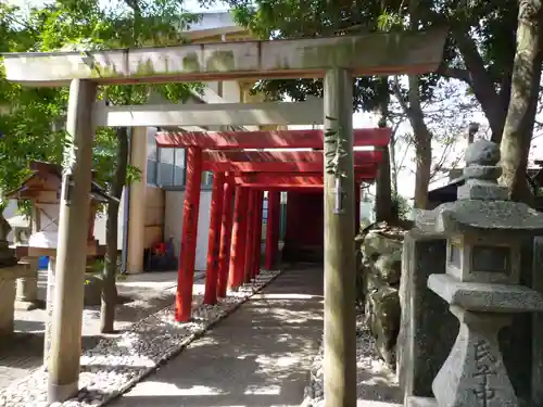 日保見山八幡宮の鳥居