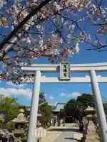 打出天神社の鳥居