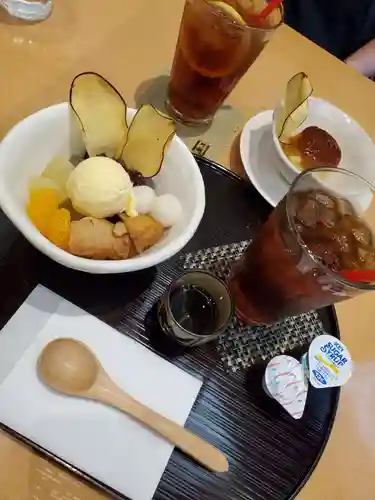 川越熊野神社の食事