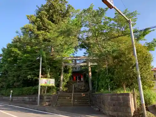 白幡神社の鳥居