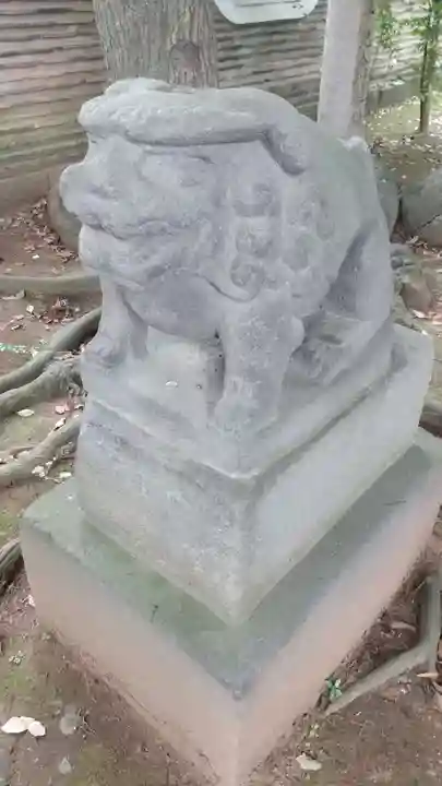 赤坂氷川神社の狛犬