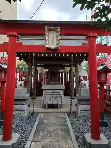 白玉稲荷神社の鳥居