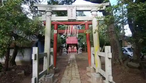 稲荷神社の鳥居