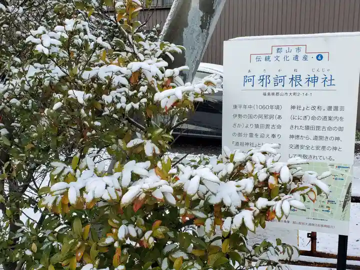 阿邪訶根神社の自然