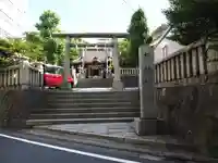 諏訪神社の鳥居