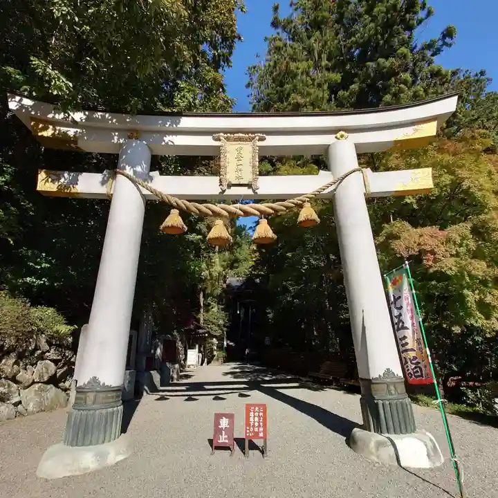 宝登山神社の鳥居