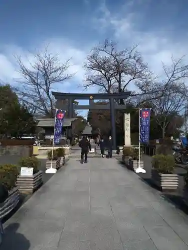 松陰神社の鳥居