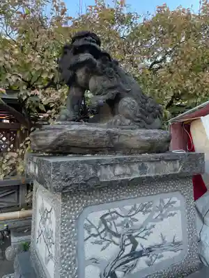 湯島天満宮の狛犬