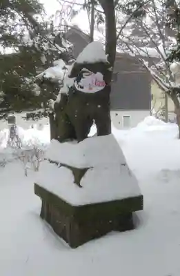 北広島市総鎮守 廣島神社の狛犬