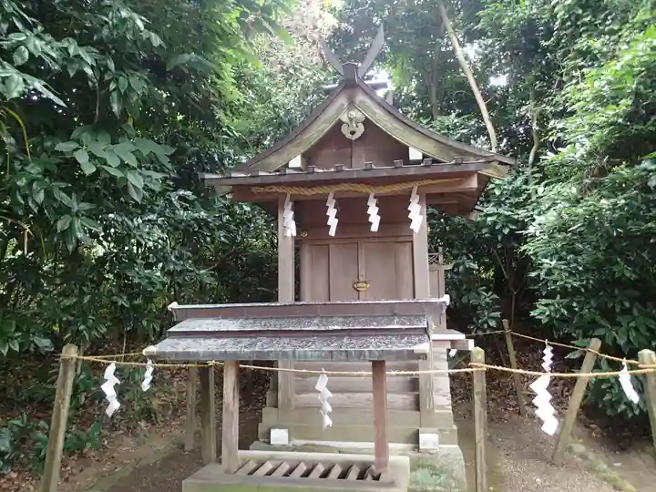 大行事社(大神神社末社)の本殿・本堂