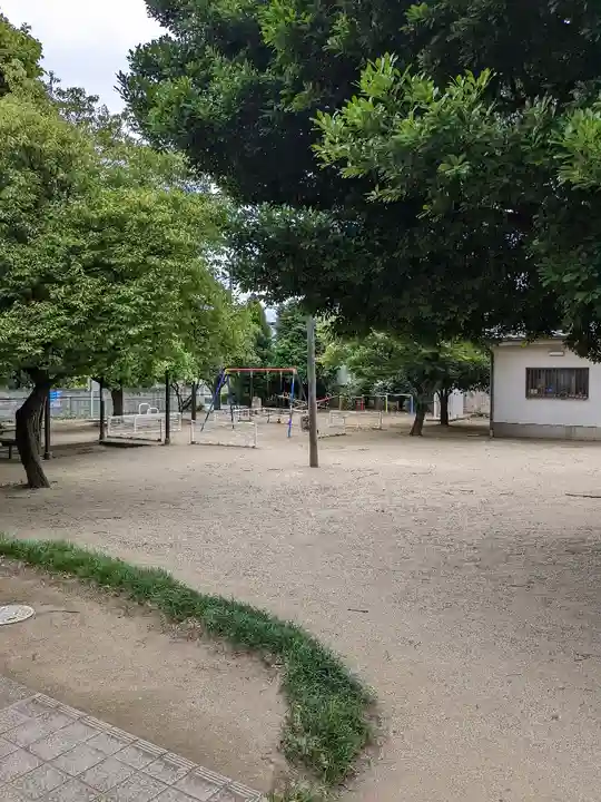 野火止氷川神社の周辺