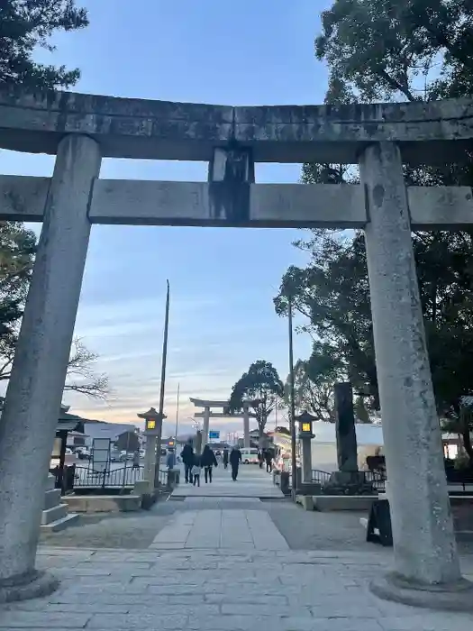 宗像大社の鳥居