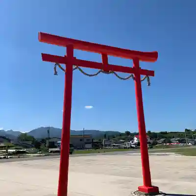 大魚神社の鳥居