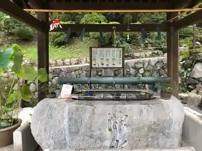 岡寺（龍蓋寺）の手水舎