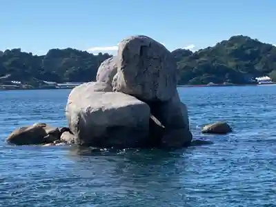 白石龍神社の自然