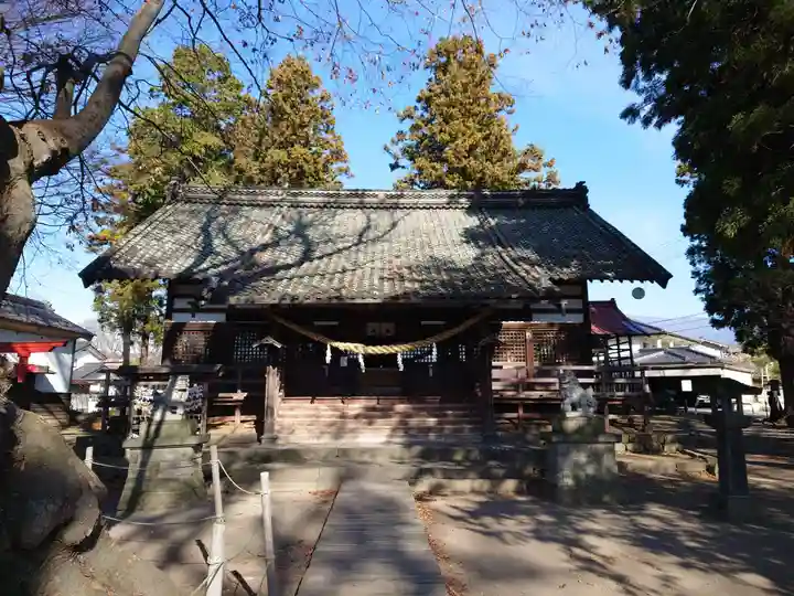 白鳥神社の本殿・本堂