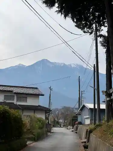 巨麻神社の景色