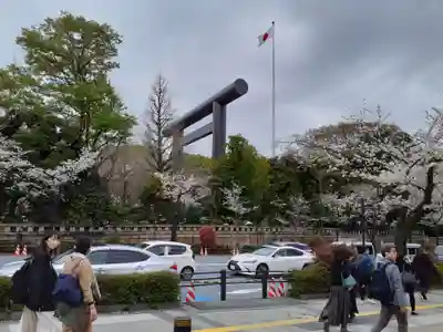 靖國神社の鳥居