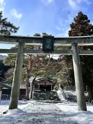 函館八幡宮の鳥居
