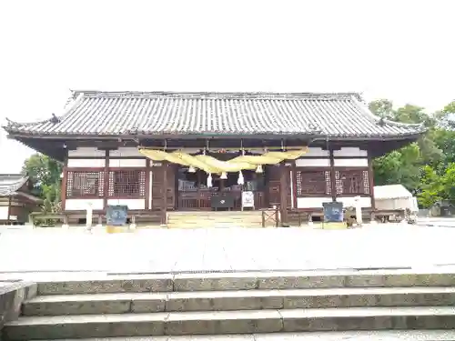阿智神社の本殿・本堂