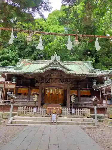 調神社の本殿