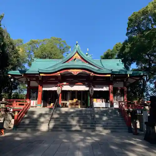 多摩川浅間神社の本殿・本堂
