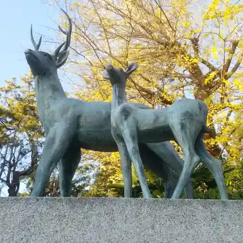 鹿島神社の狛犬