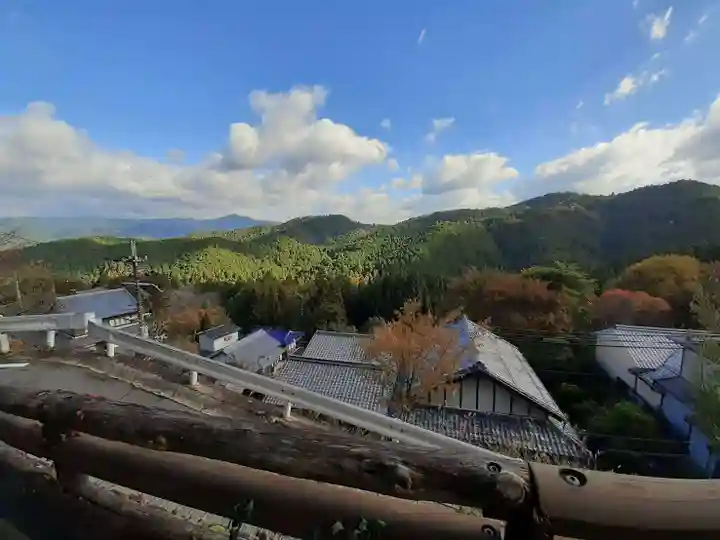金峯山寺の景色