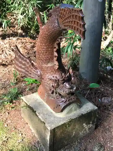 戸田柿本神社の狛犬