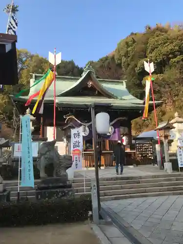 草津八幡宮の本殿・本堂