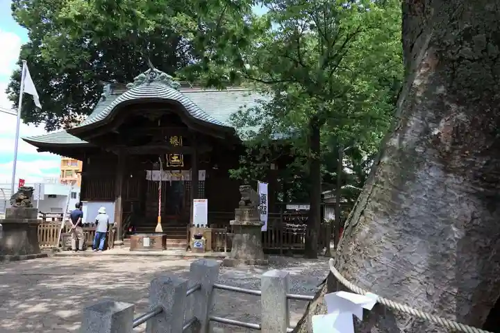 阿邪訶根神社の本殿・本堂