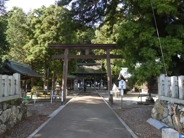 若狭姫神社(若狭彦神社下社)(福井県)