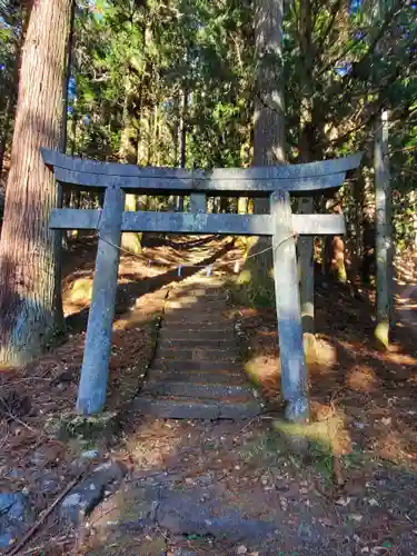 栗生神社の鳥居