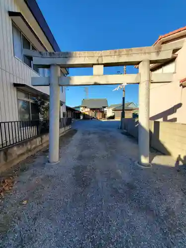 二柱神社 (福居)の鳥居