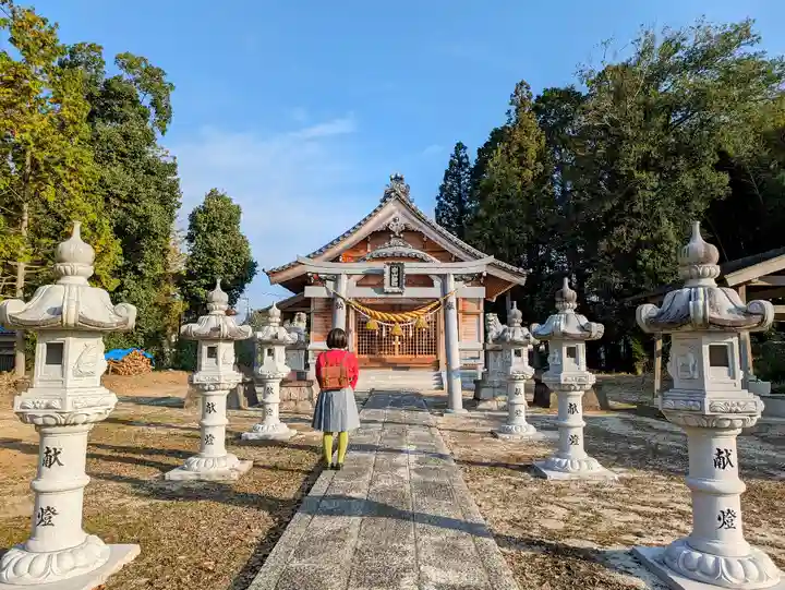 白山神社の本殿・本堂