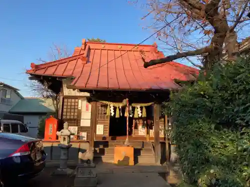 染井稲荷神社の本殿・本堂